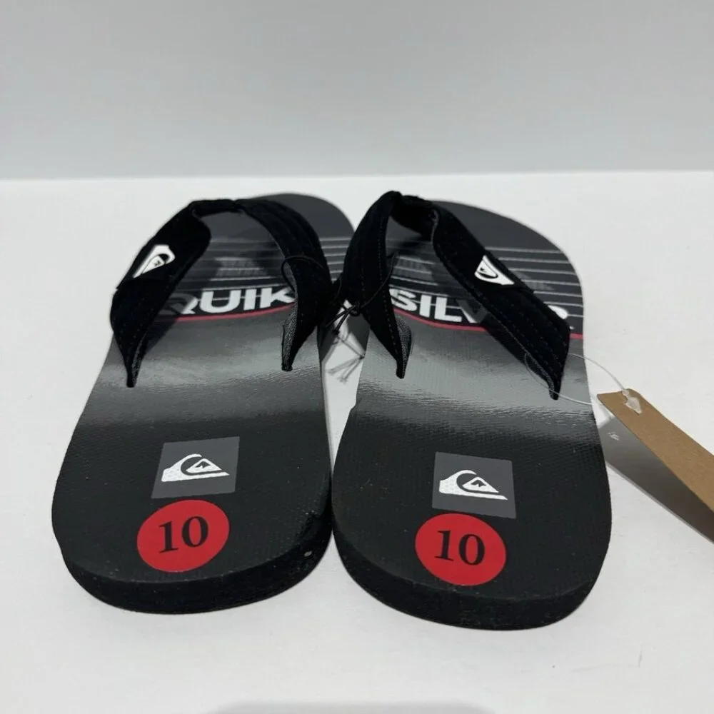 Quicksilver Mens Dune Sandals Black Size 10 M